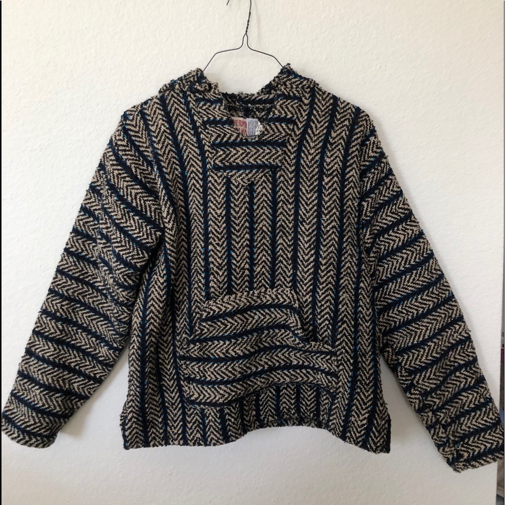 Patterned hoodie